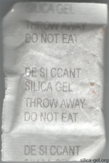 Packet printed with faint grey text.