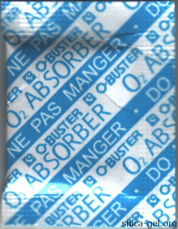 O-BUSTER Packet Printed in Blue