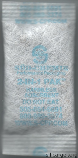 Süd-Chemie 2-IN-1 pack printed in blue.