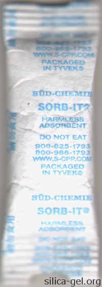 Tiny Sorb-It Adsorbent Packet